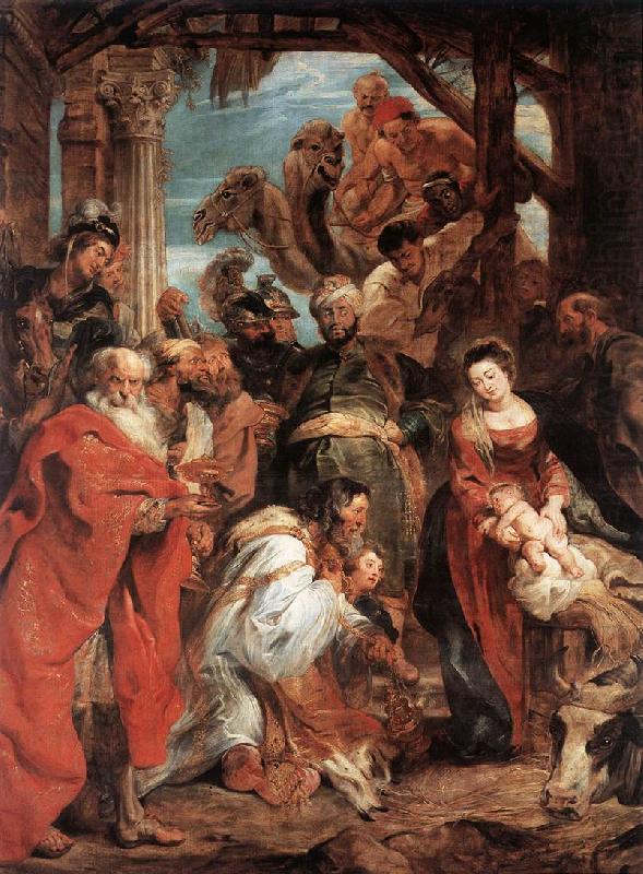 The Adoration of the Magi af, RUBENS, Pieter Pauwel